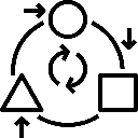 Icono de adaptación personalizada de audífonos